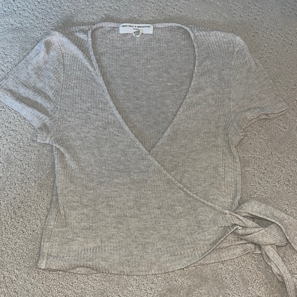 Urban Outfitters Project Social T Wrap Top - Picture 3 of 4